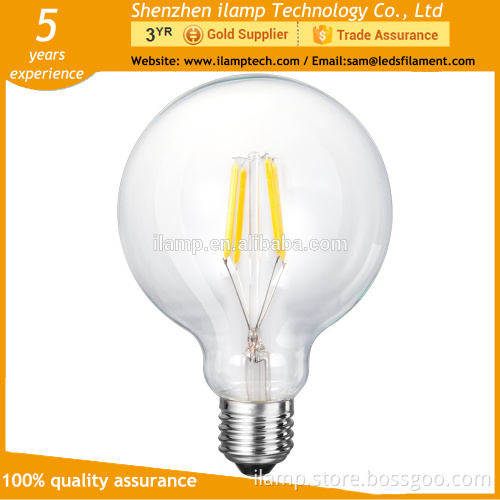 ilamptech G125 filament lamp, Vintage led light bulb